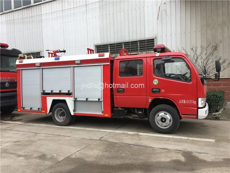 Easy operation double row low pressure pump watering fire trucks 4000 liters