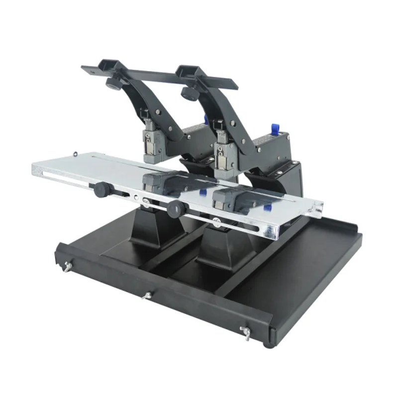 
manual stapler with double saddle stitching desktop stapler 