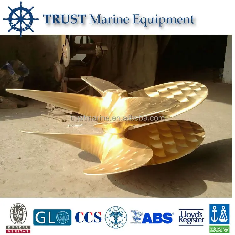 China boat propeller manufacturer marine bronze controllable pitch propeller