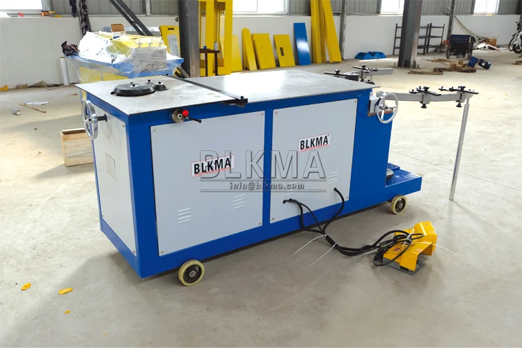Highly recommend elbow cold forming machine, BLKMA made hvac air pipe elbow machine for sale