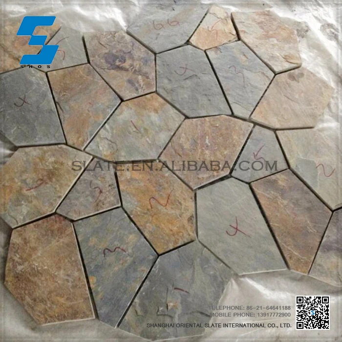 
Wholesale china import slate landscaping stone 