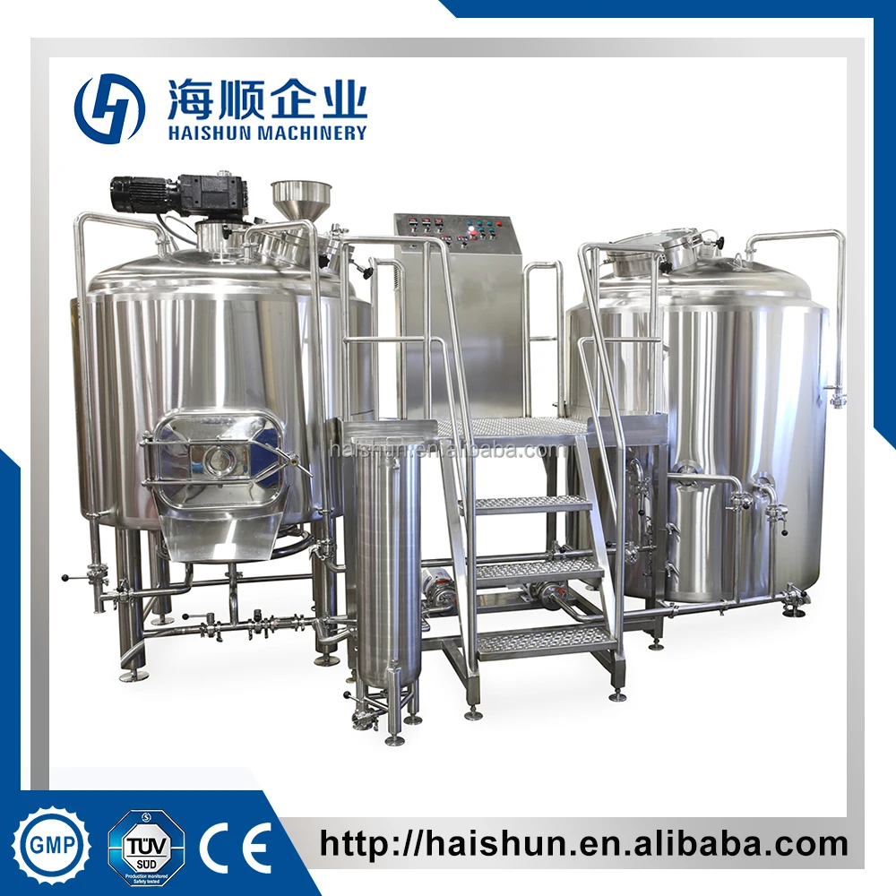 Индивидуальные микро-оборудование для пивоварения.