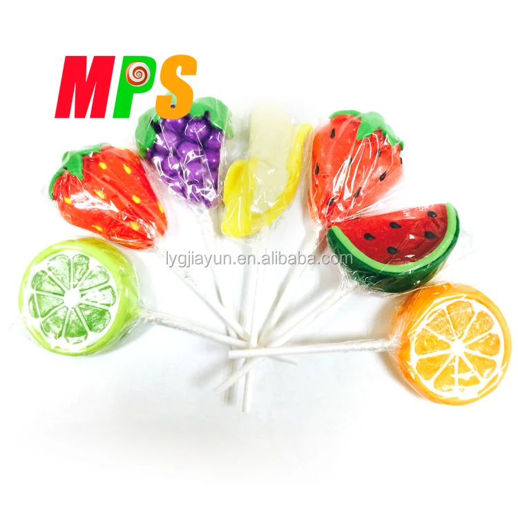 
Delicious Funny Fruit Shape Hard Candy 