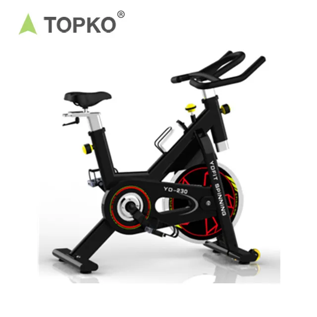 TOPKO Fully adjustable seat and handlebar SPIN BIKE Home use spin bike