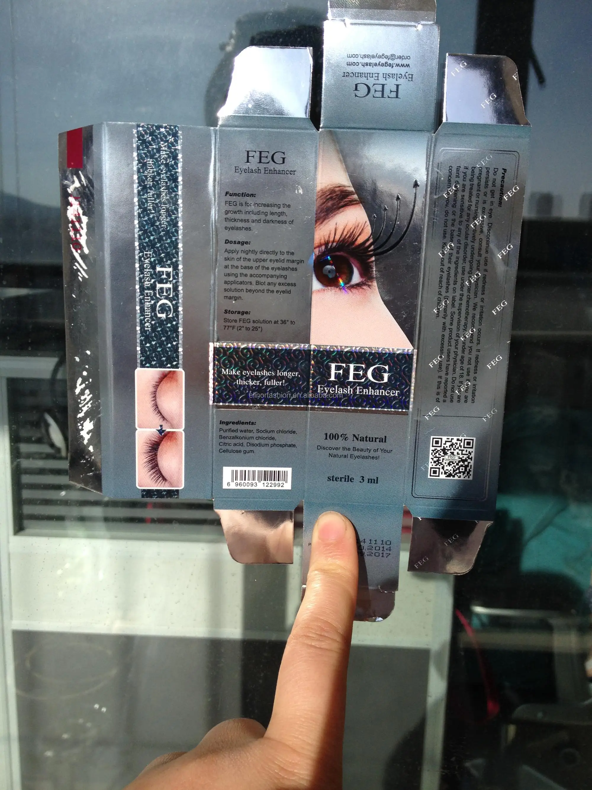 
FEG factory supply original FEG PRO Advanced eyelash enhancer serum extension eyelashes 