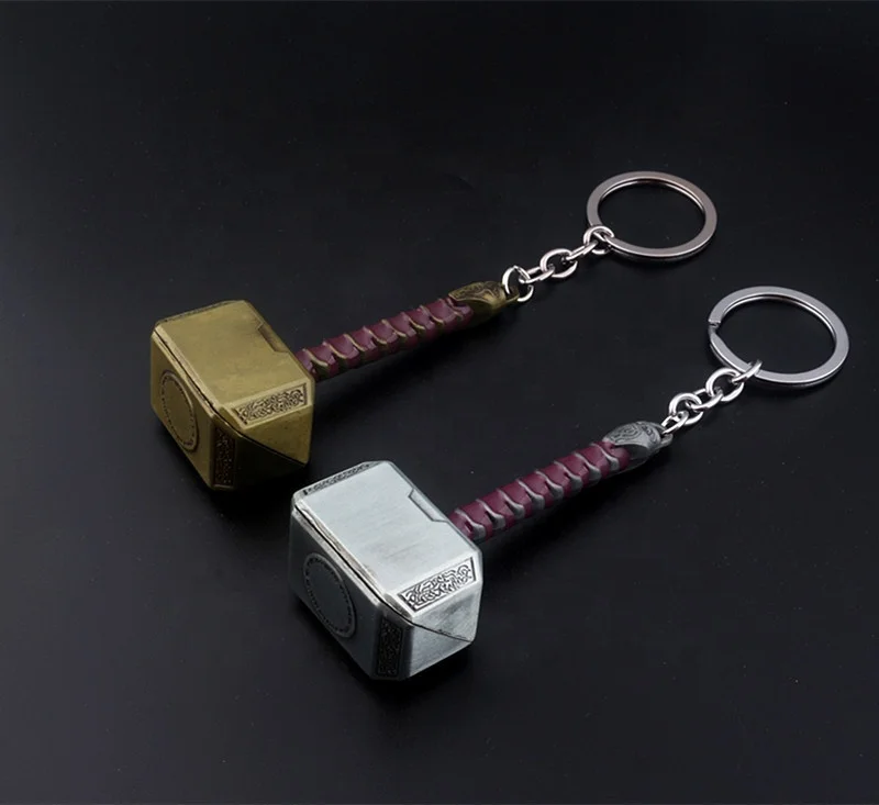 Wholesale Marvel The Avenger Thor Movie Souvenir Hammer Keychain