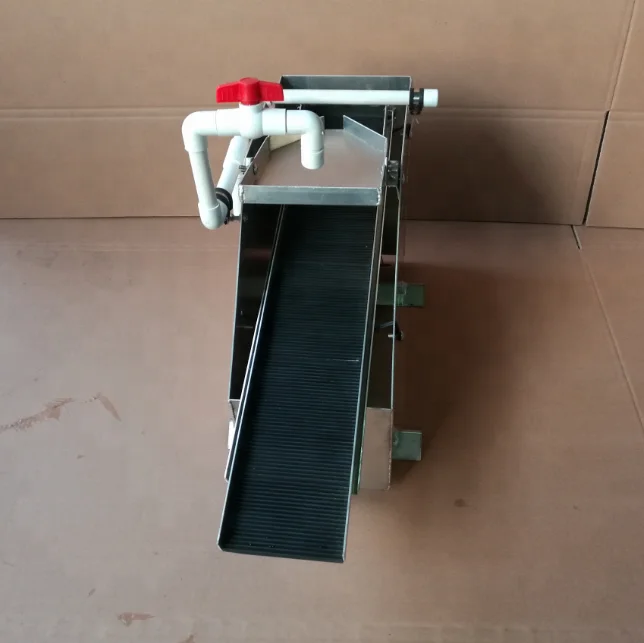 Mini Portable Gold Sluice Highbanker for superfine gold