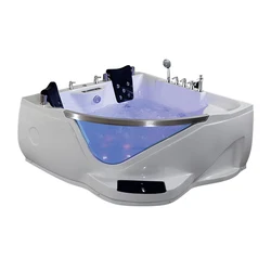 triangle corner bathtub whirlpool bath tubs for 2people