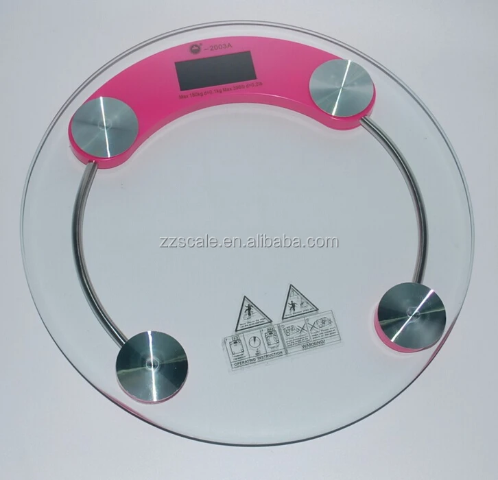 180kg electronic Glass bathroom weight scales