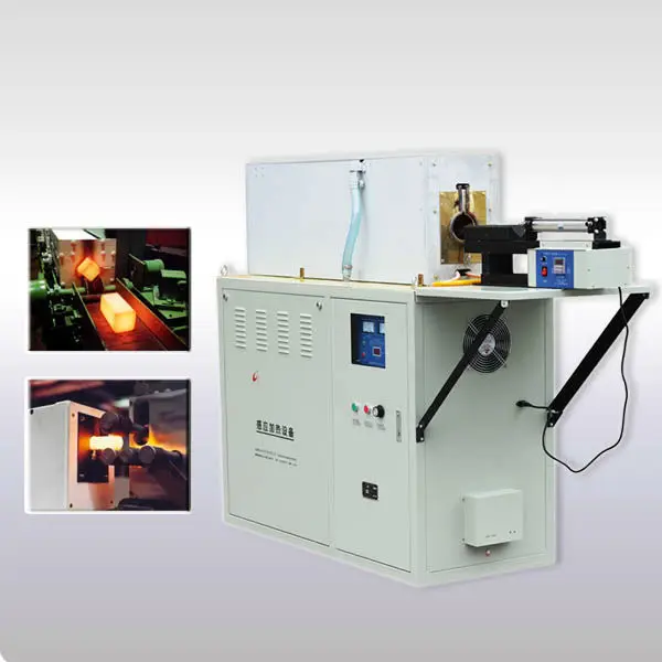 Медь стали железный прут индукционного нагрева станок для ковки