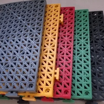 Bathroom/Swimming Pool/Car Washing Wet Area PVC Plastic Interlocking Garage Floor Tiles