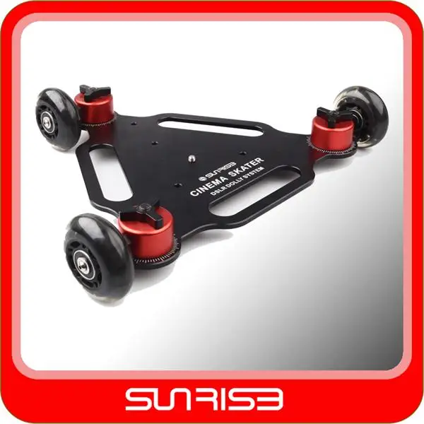 новое прибытие восход ds-502 камерой слайдер долли, камера тележки колеса, камеры телеёки трек