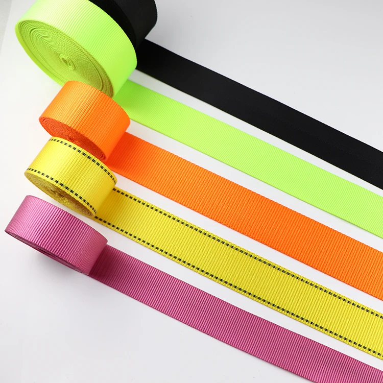 2022 Manufacturer  wholesale 45mm  polyester safety seat belt webbing harness webbing for full body harness