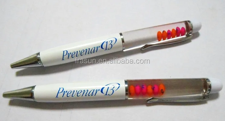 China factory wholesale novelty liquid floating pen/promotional liquid floating pen/liquid floating pen