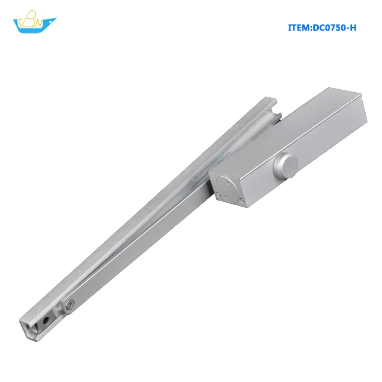 DC0750-H Hydraulic Sliding Back Fireproof Door Closer Soft Closing Sliding Door