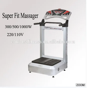 Вибрационная машина Super Crazy Fit, инструкция по массажу