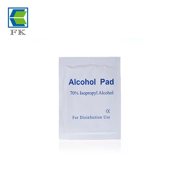 
alcohol pad for disinfection use 