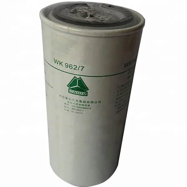 factory producing diesel fuel filter VG1560080012 for sinotruk howo WK962/7