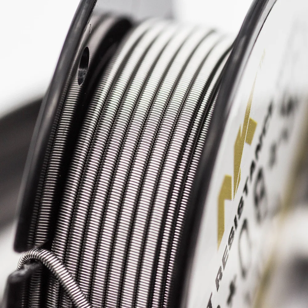 n80 heating wire to premade coil 18g 22g 24g 26g 28g 36g 38ga 40g 44g 46g 48g