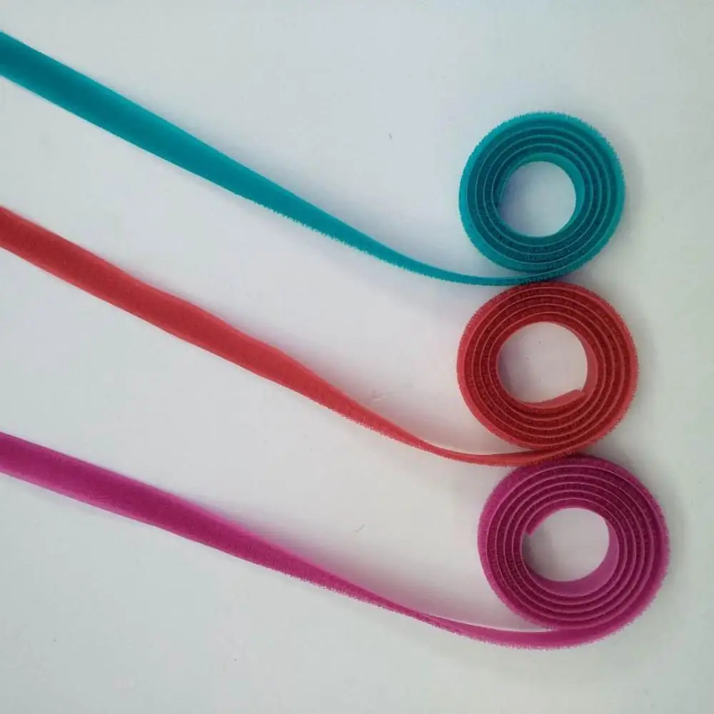 50mm 70% nylon and 30% polyester hook and loop tape dye any color