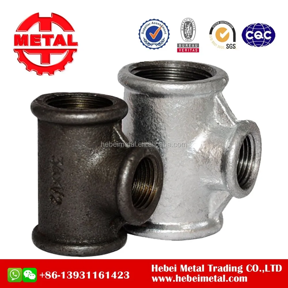 Black Clamp Din Europe Malleable Iron Pipe Fitting