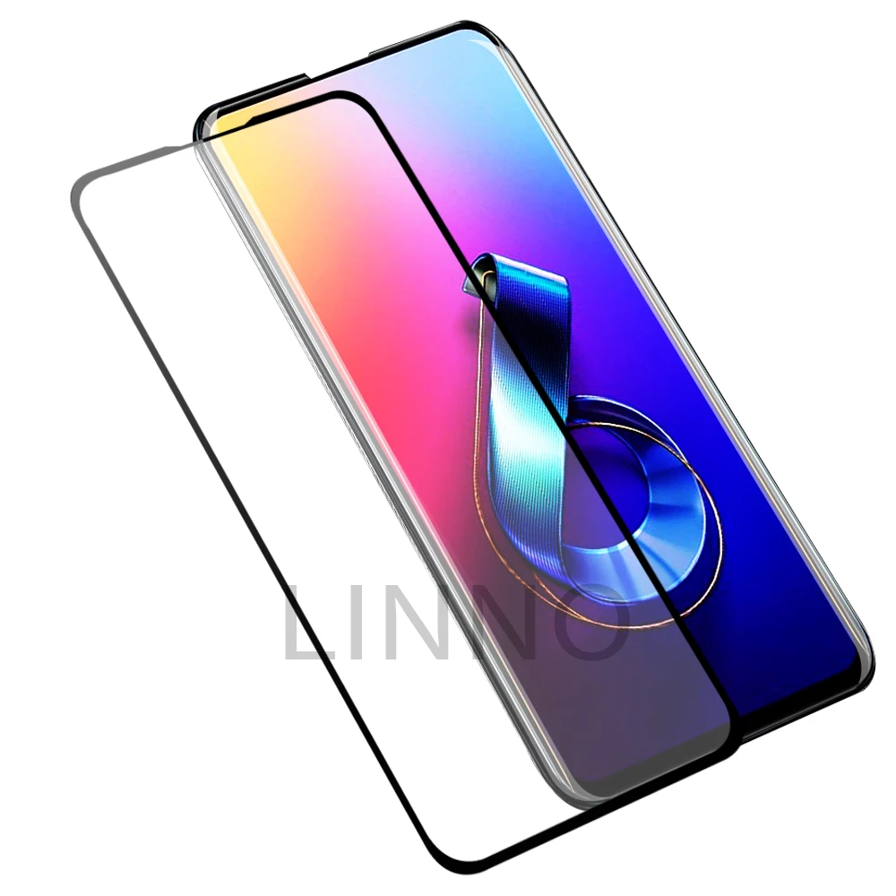 Linno Factory anti shock 3D полное покрытие 9H прозрачное закаленное стекло Защита экрана для ASUS Zenfone 6