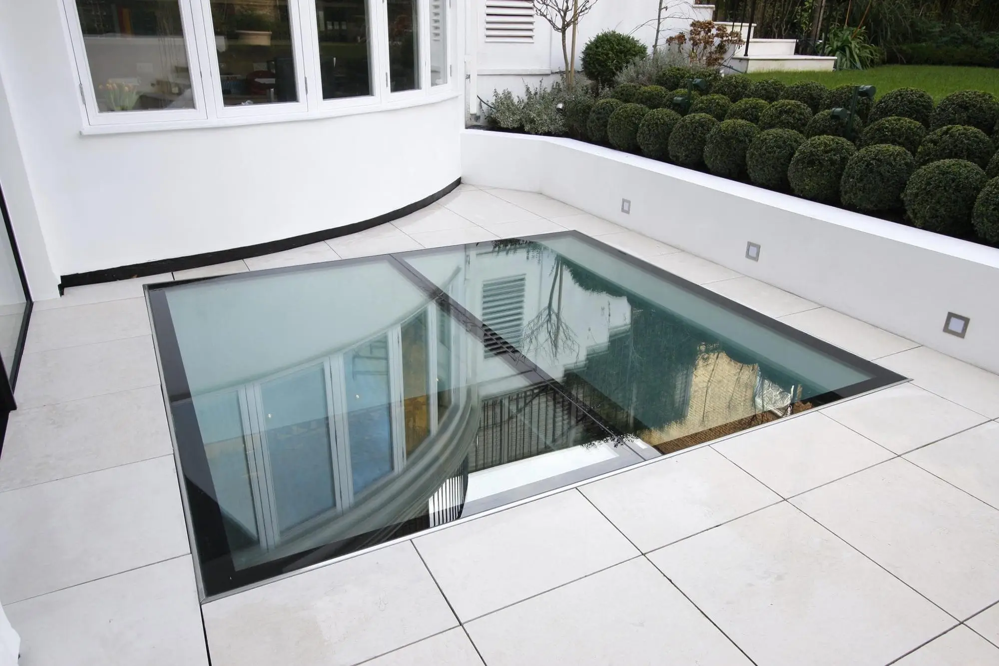 triplex glazed walk on glass roof with CE