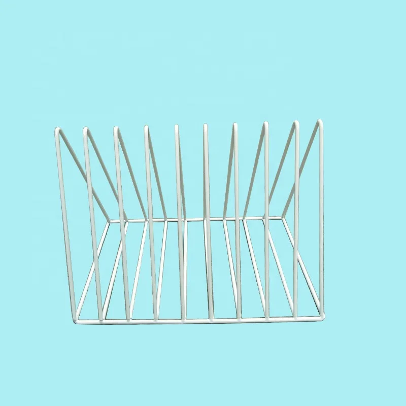  Металлическая проволочная настольная стойка для книг газет магазинов файлов 9 отделений органайзер и надписей дома