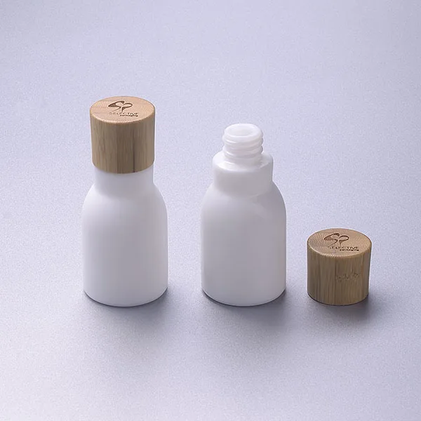 40ml 120ml 150ml Fancy Natural Pure wholesale round opal white cosmetic glass cream jar