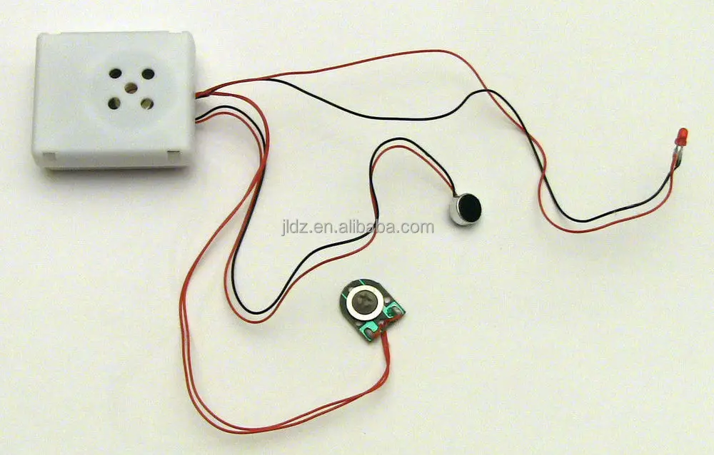 BARE Recorder Button Scrapbooking DIY Card Music Sound Module