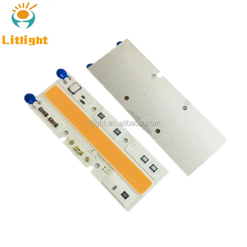 Linear Long Square Shape White 6000K 3000K 30W to 150W  Driverless AC 110V 120V 220V 230V Cob Led chip 100W