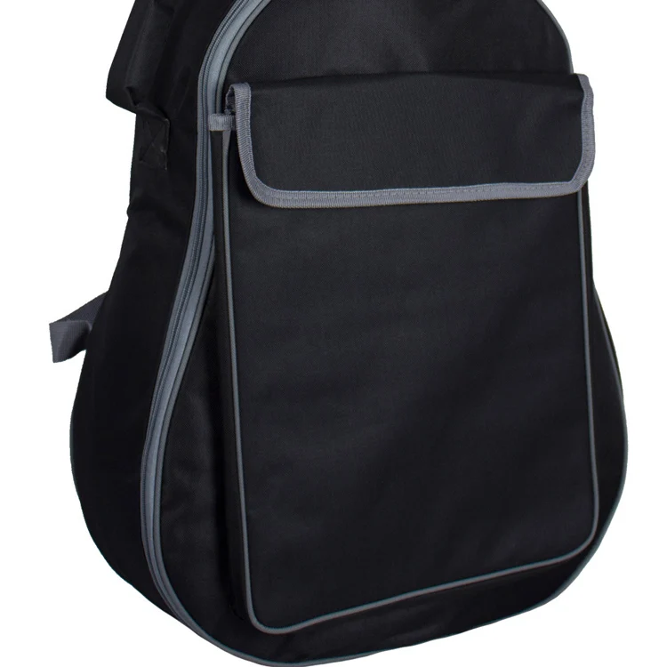 Изготовленный на заказ логотип для окружающей среды, в новом дизайне, водостойкая кожа концерт бас акустическая мягкий педаль обивка палочки цена чехол рюкзак сумка для гитары