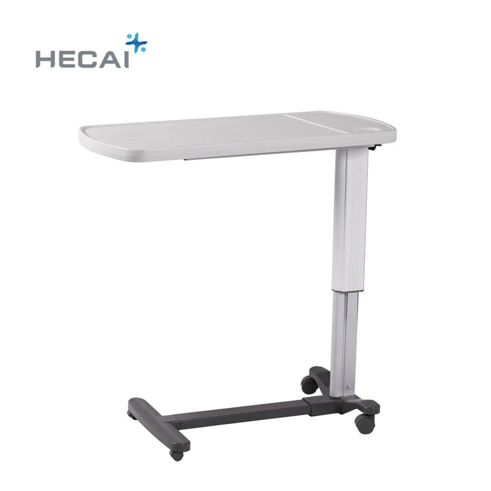 LS-MT02 Hospital patient movable bedside overbed table for dinning