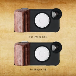 High quality selfie ring light phone case SLR Camera professional cold+warm fill light lens for mobile phone ring light case