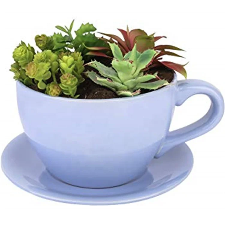 Italian style wholesale green glazed decorative bonsai ceramic pot for plants