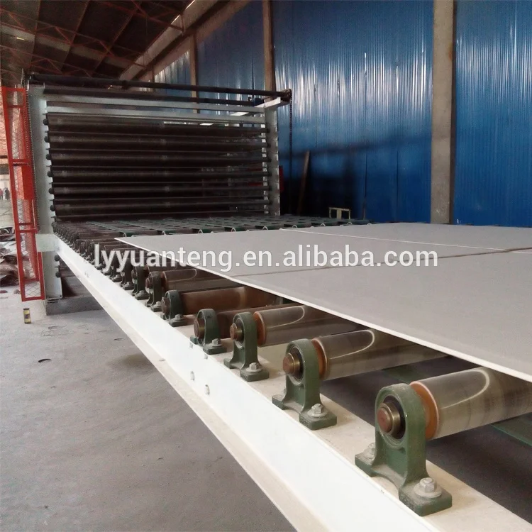 Gypsum machine with capacity 2 million sqm per year