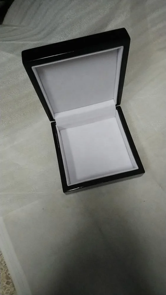 Square Wooden Jewellery Box with Sublimation Ceramic Tile