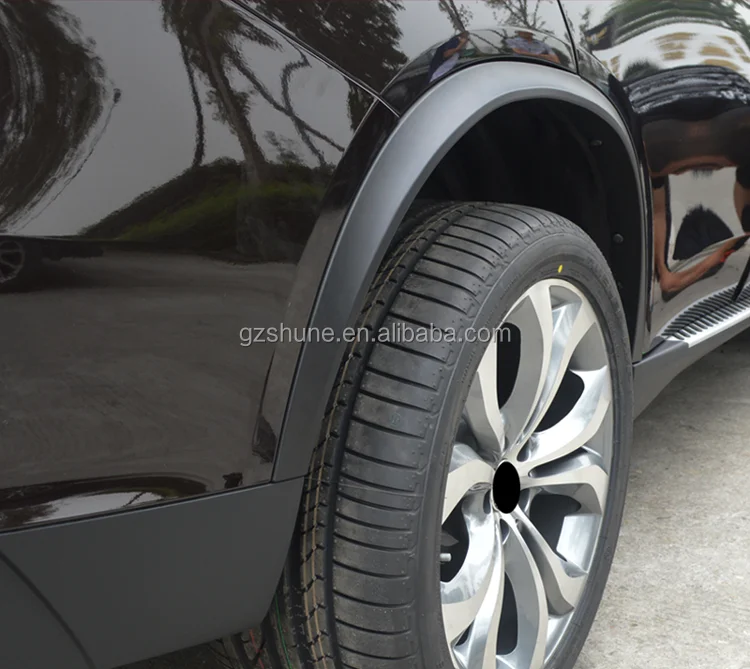PP wheel arch fender flares for X5 F15 2014-2018 Wheel trim Auto accessories