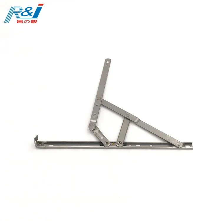 South African market hot sale 13.5mm Square Groove Stainless Steel Friction Stay Bar Hinges for UPVC casement window