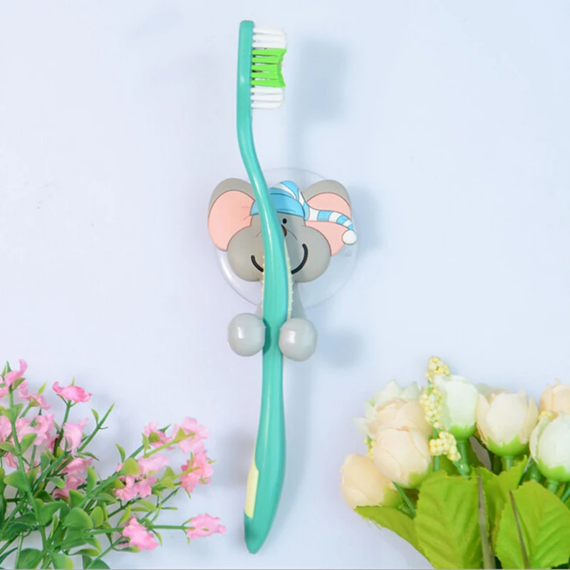 Silicone animal tooth brush holder,Animal toothpaste holder,Bathroom accessory for kids