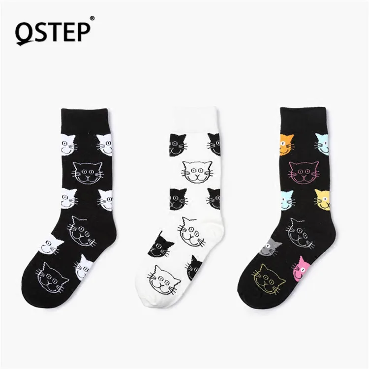 Лидер продаж дышащие носки в радужную полоску с пользовательским логотипом веселые забавные мужские на заказ