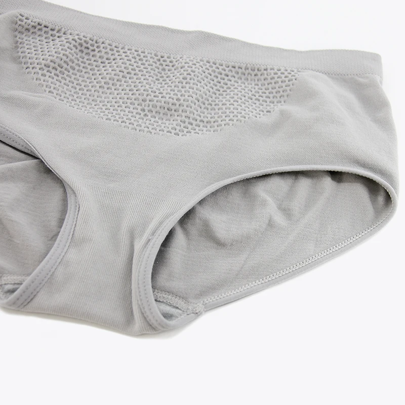 Comfortable nylon solid seamless ladies panties women underwear stocklot