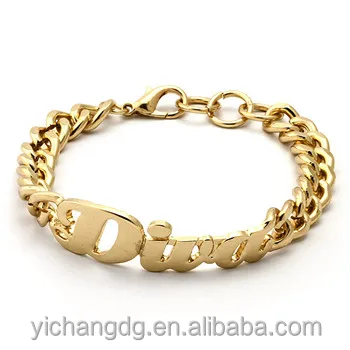 Gold Hand Chain Fashion Design Beautiful Gold Chain Stainless Steel Bracelet