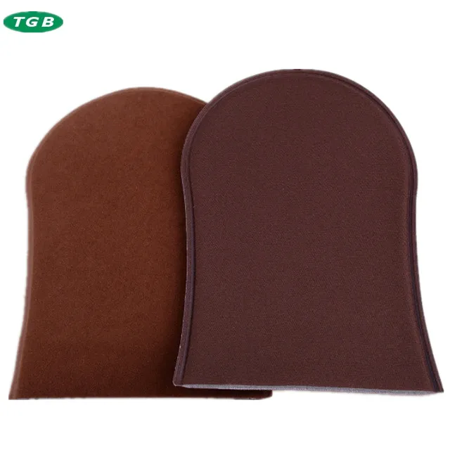 Single sided tanning mitts applicator cosmetic mittens,bronzing tanning glove