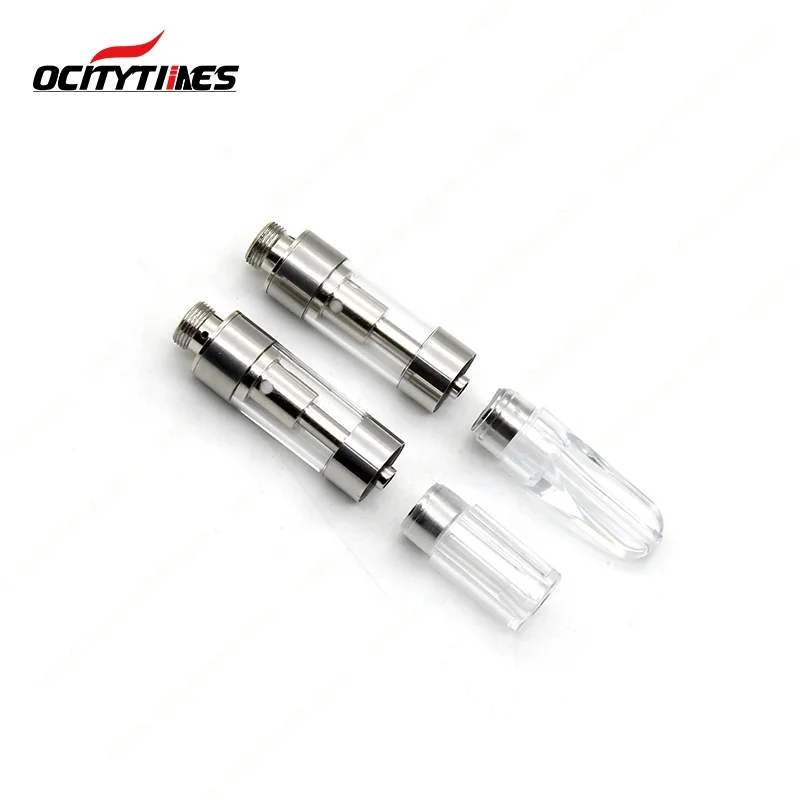 Ocitytimes C10 high quality ceramic cbd cartridge gold vape 510 atomizer wholesale