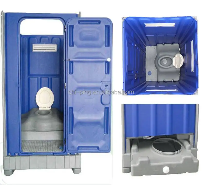 Portable western toilet cabin with movable sewage tank ( Seat )