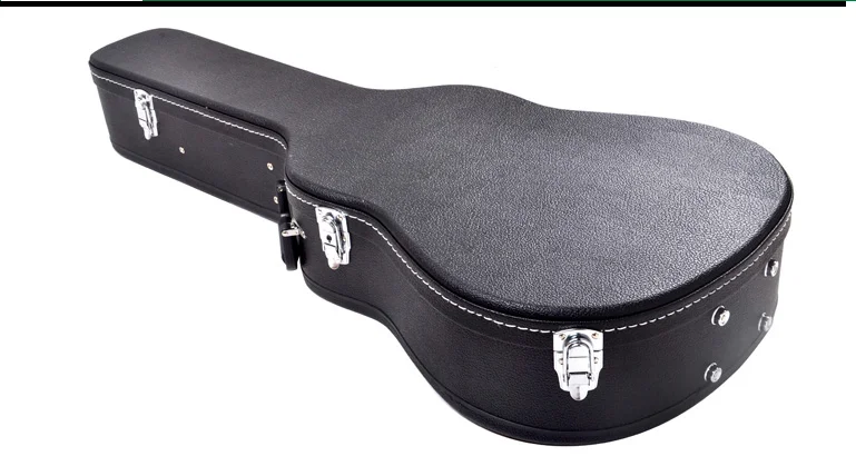 High quality hot selling black leather classical guitar case made in China
