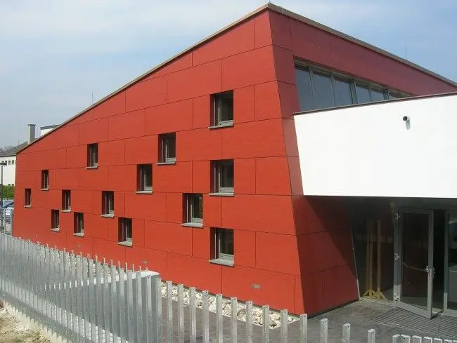 8 mm High Pressure Laminate HPL Exterior Facade Shopping Mall