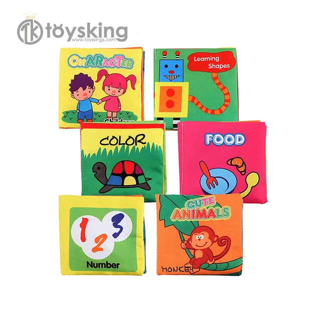 New Toys for Children in 2019 early childhood Education Toys for Kids Baby Funny toys Custom Handmade Fabric Cloth quiet Book
