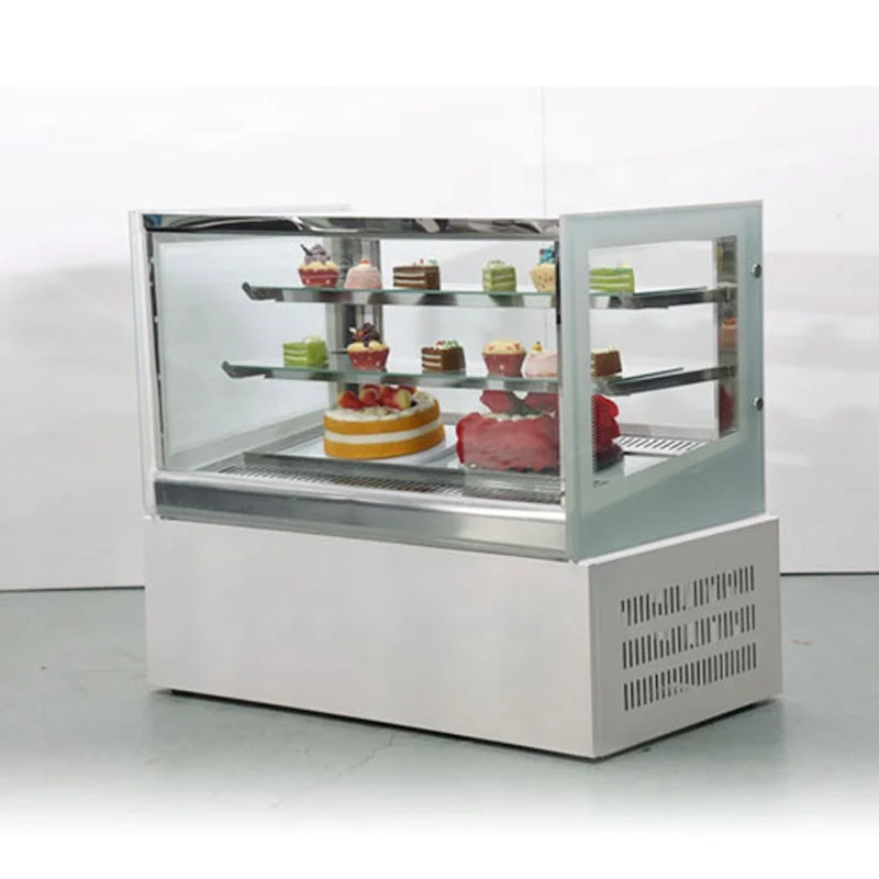 
manufacturer refrigeration equipment pastry display refrigerator countertop bakery showcase cake showcase for bakery store 